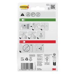 Paski samoprzylepne COMMAND™ (17020), wymienne, mini, 40 szt., transparentne