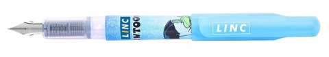 Pióro wieczne LINC Funtoon, +2 wkłady, blister, niebieskie