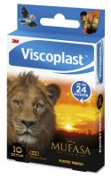 Plastry dziecięce VISCOPLAST-3M, Mufasa Król Lew, 72x25 mm, 10 szt., pudełko
