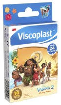Plastry dziecięce VISCOPLAST-3M, Vaiana, 72x25 mm, 10 szt., pudełko