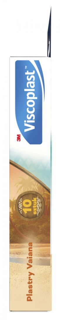 Plastry dziecięce VISCOPLAST-3M, Vaiana, 72x25 mm, 10 szt., pudełko