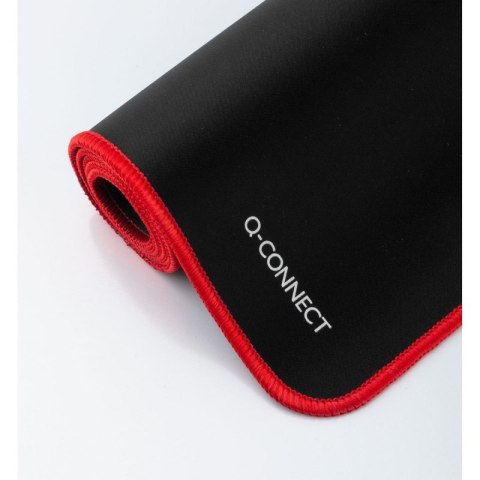 Podkładka pod mysz Q-CONNECT XXL, 90x40cm, czarno‑czerwona