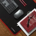 Podkładka pod mysz Q-CONNECT XXL, 90x40cm, czarno‑czerwona