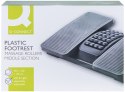 Podnóżek Q-CONNECT, 430x320mm, z oddzielnymi platformami na nogi, masażer, czarny