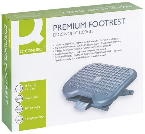 Podnóżek Q-CONNECT, premium, 460 x 340 x 110 mm