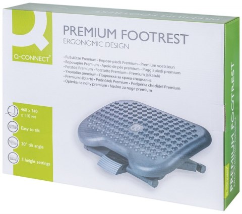 Podnóżek Q-CONNECT, premium, 460 x 340 x 110 mm