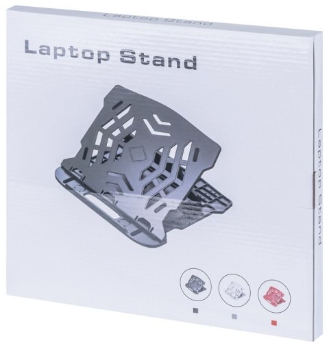 Podstawa pod laptopa Q-CONNECT, 25,5 x 1,8 x 28 cm, czarna