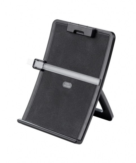 Uchwyt na dokumenty Q-CONNECT A4, z linijką, regulowana prowadnica