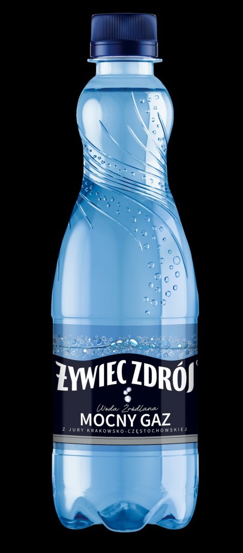 Woda ŻYWIEC ZDRÓJ Żywioł, gazowana, 0,5l, kaucja