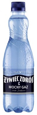 Woda ŻYWIEC ZDRÓJ Żywioł, gazowana, 0,5l, kaucja