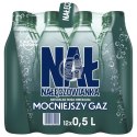 Woda mineralna NAŁĘCZOWIANKA, mocny gaz, 0,5l, kaucja