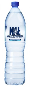 Woda mineralna NAŁĘCZOWIANKA, niegazowana, 1,5l, kaucja