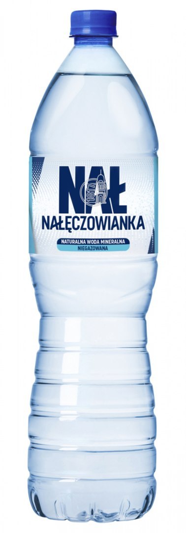 Woda mineralna NAŁĘCZOWIANKA, niegazowana, 1,5l, kaucja