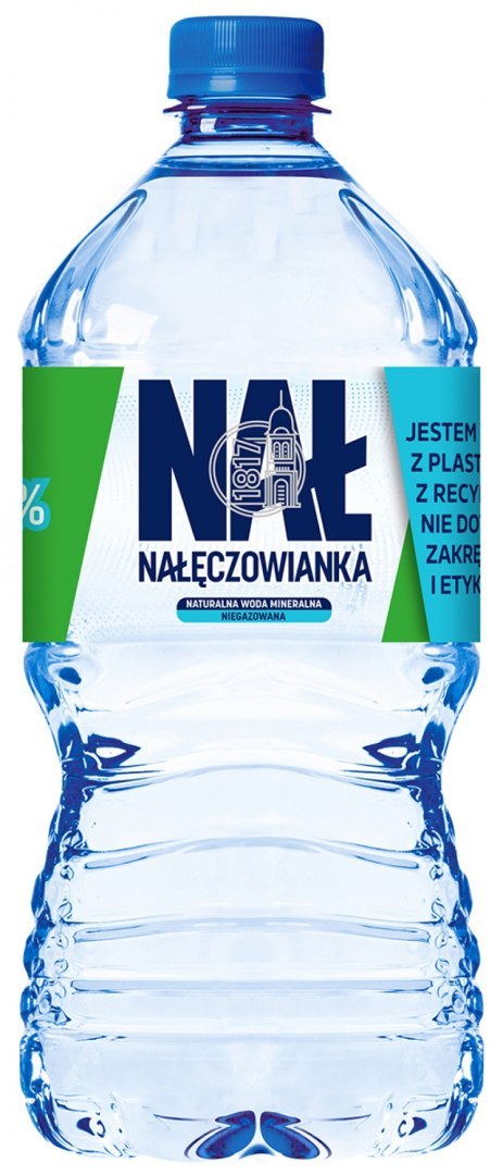 Woda mineralna NAŁĘCZOWIANKA, niegazowana, 1l, kaucja