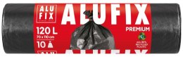 Worki na śmieci ALUFIX Profi, LDPE, 120l, 10 szt., czarne