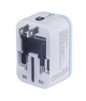 Adapter podróżny DONAU TRAVEL 205, biały