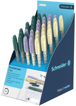 Display piór wiecznych SCHNEIDER Zippi, 40 szt., mix kolorów