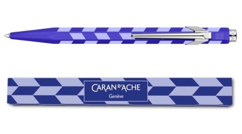 Długopis CARAN D'ACHE 849 Mosaic, royal blue