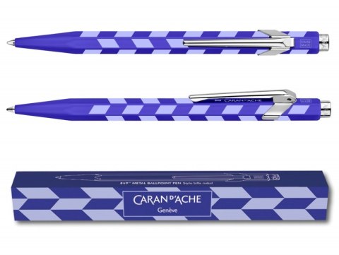Długopis CARAN D'ACHE 849 Mosaic, royal blue