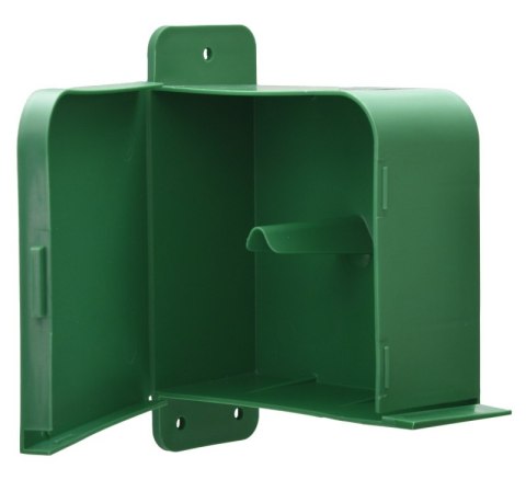 Dozownik do bandaży PLUM QuickSoft, pusty, do montażu na ścianie, zielony