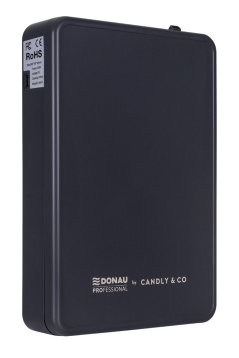 Dyfuzor elektryczny DONAU PROFESSIONAL by CANDLY&CO Delux Aroma Pro, próbka + 3 testery, antracyt