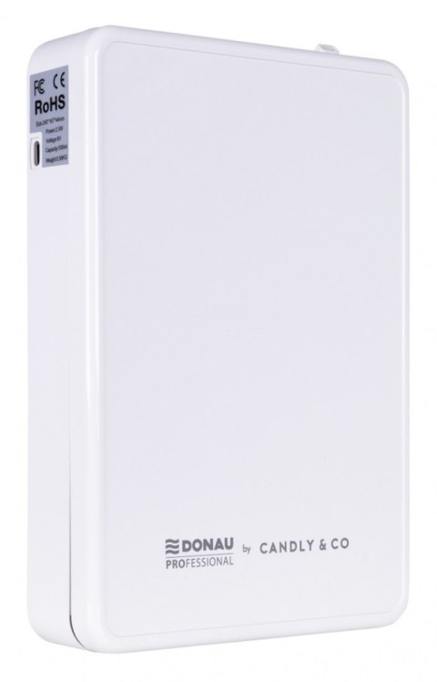 Dyfuzor elektryczny DONAU PROFESSIONAL by CANDLY&CO Delux Aroma Pro, próbka + 3 testery, biały