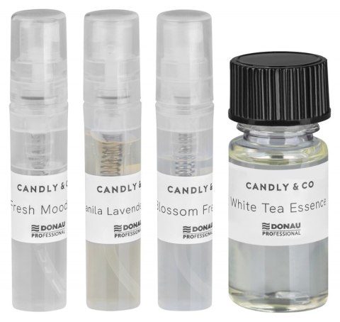 Dyfuzor elektryczny DONAU PROFESSIONAL by CANDLY&CO Mini Aroma Pro, próbka + 3 testery, czarny