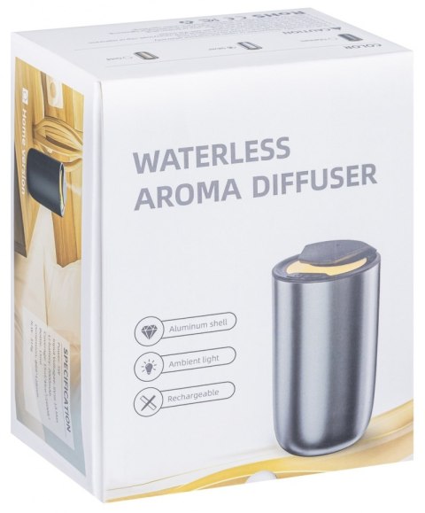 Dyfuzor elektryczny DONAU PROFESSIONAL by CANDLY&CO Mini Aroma Pro, próbka + 3 testery, tytanowy