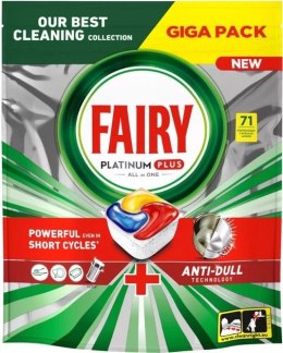 FAIRY Kapsułki do zmywarki Platinum Plus Cytryna 71szt 36126
