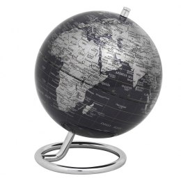 Globus TROIKA Galilei, śr. 13cm, metalowa podstawa, czarno-srebrny