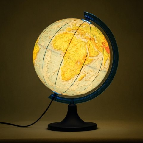 Globus fizyczny 3D GŁOWALA, podświetlany, śr. 250mm, w pudełku