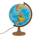 Globus fizyczny GŁOWALA, podświetlany, plast. niska stopka, śr. 320mm, w pudełku