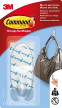 Hak wielokrotnego użytku COMMAND™ (17093CLR PL), duży, transparentne