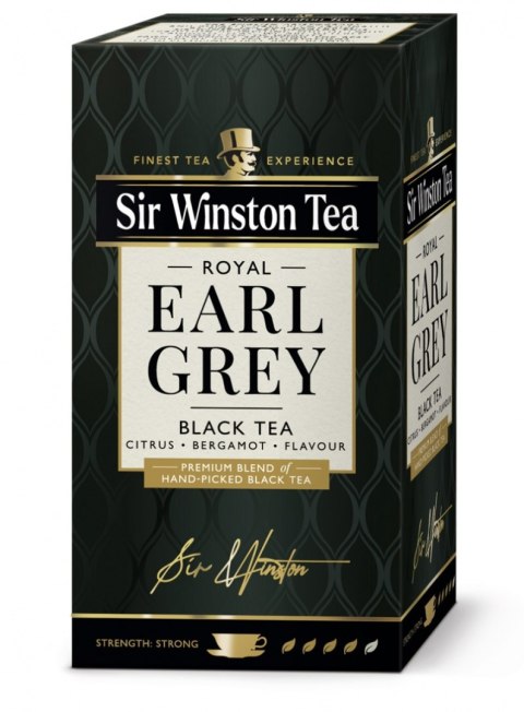 Herbata SIR WINSTON Royal Earl Grey, 20 kopert