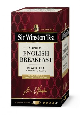 Herbata SIR WINSTON Supreme English Breakfast, 20 kopert