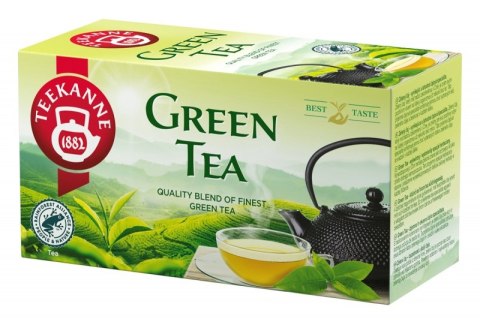 Herbata TEEKANNE, zielona, 20 kopert