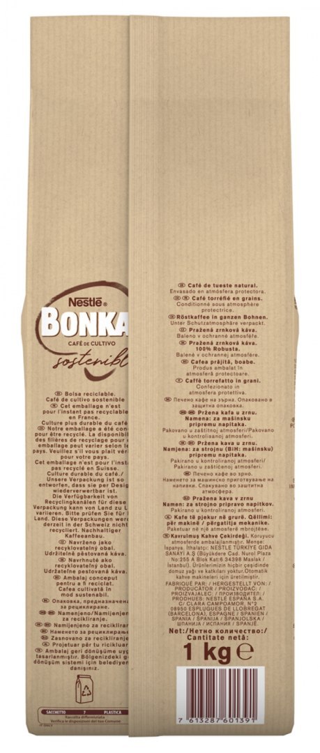 Kawa BONKA Intenso Natural, ziarnista, 1kg