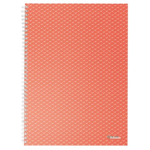 Kołonotatnik Colour Breeze A4, w kratkę, koralowy Esselte 628478