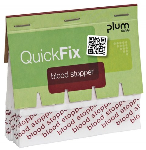 Plastry tamujące krwawienie PLUM QuickFix Blood Stopper, wkład, 45 szt.