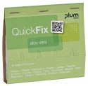 Plastry z aloesem PLUM QuickFix Aloe Vera, wkład, 45 szt.