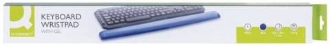 Podkładka pod nadgarstek Q-CONNECT, żelowa, niebieska