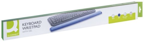 Podkładka pod nadgarstek Q-CONNECT, żelowa, niebieska