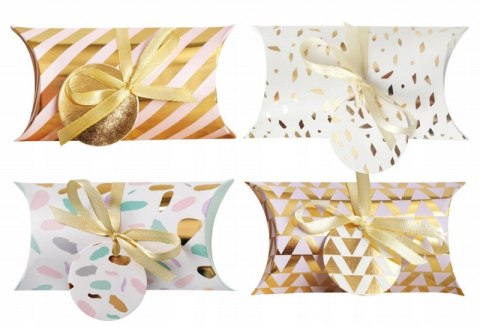 Pudełko na prezent INCOOD, 15x7cm, 8 szt., mix wzorów