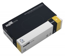 Rękawice nitrylowe, EASYCARE, 100 szt., rozmiar S, czarne