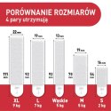 Rzepy COMMAND™ (17203WHI-12-PTGR-VP), do wieszania obrazów, małe i średnie, zestaw 4+8 par (24 rzepy), białe