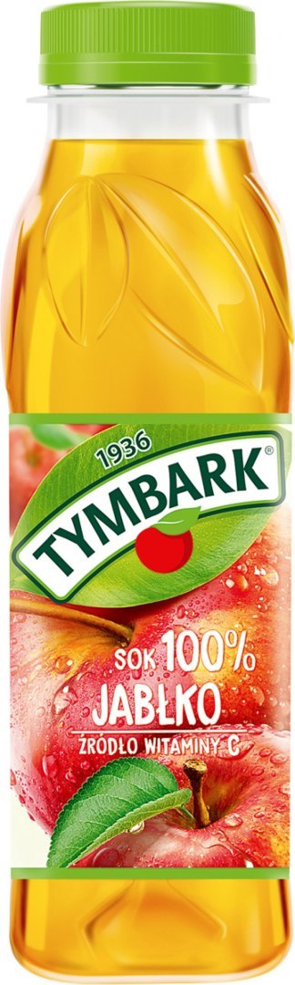 Sok TYMBARK, jabłkowy, 0,3l, kaucja