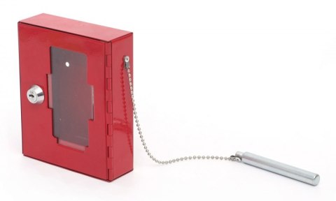 Szafka BHP na klucze ewaukacyjne Q-CONNECT, 120x40x150mm, czerwona