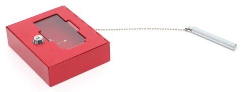 Szafka BHP na klucze ewaukacyjne Q-CONNECT, 120x40x150mm, czerwona