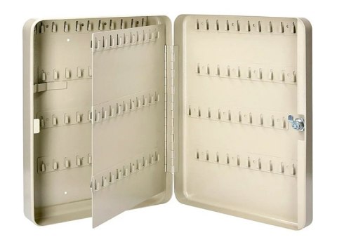 Szafka na klucze Q-CONNECT, na 140 kluczy, 280x370x80mm, szara