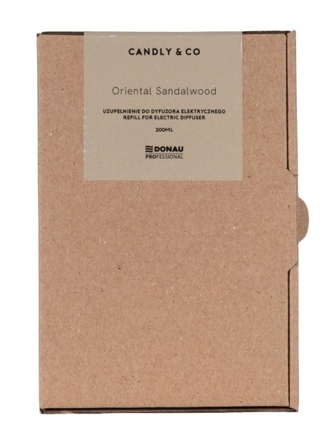 Uzupełnienie do dyfuzora elektrycznego DONAU PROFESSIONAL by CANDLY&CO, 200ml, Oriental Sandalwood